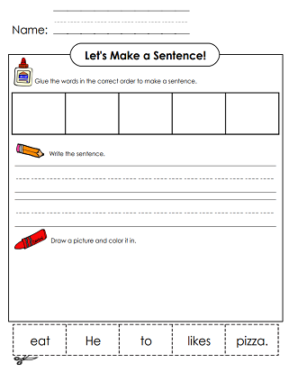 Building Sentences