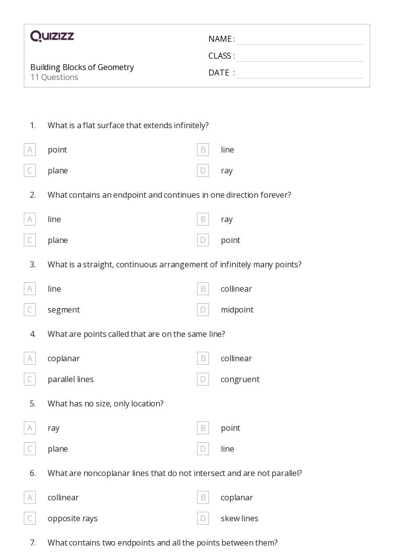 Free building blocks of geometry worksheet, Download Free building