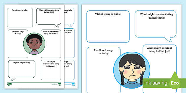 FREE! - Anti Bullying Worksheets | Primary Resources | Twinkl life