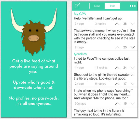 bullying yik yak