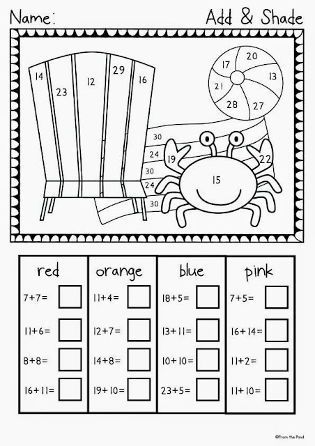 busy work worksheet