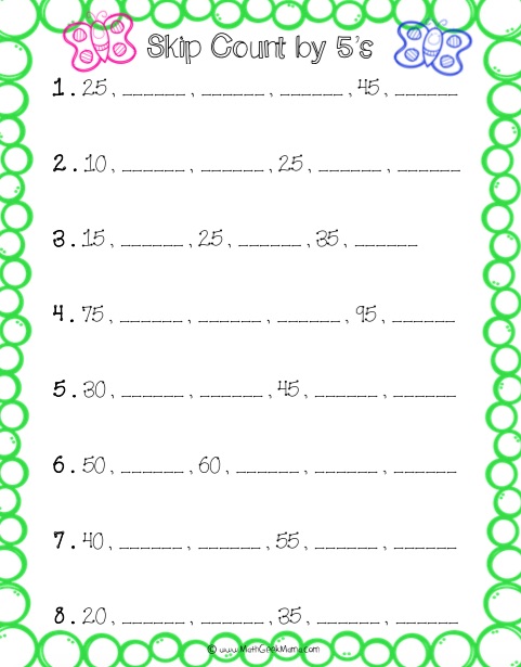 Butterfly Study and FREE Math Worksheets