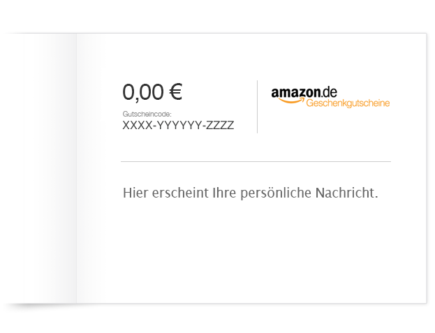 Amazon.de: Amazon.de Gutschein zum Drucken (A wie Amazon): Gift Cards