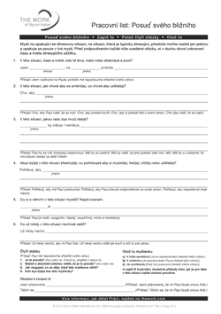 byron katie worksheet
