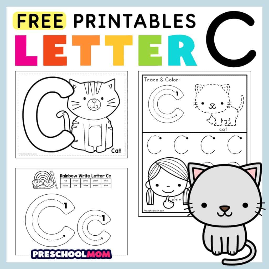 Letter C Free Printables Preschool Activities
