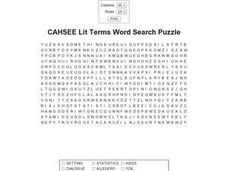 cahsee english worksheet