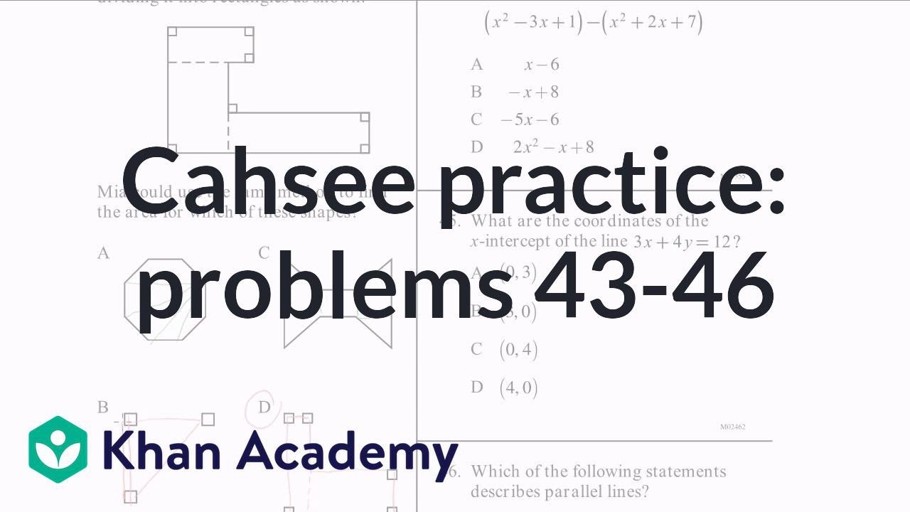 cahsee english worksheet