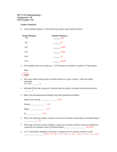 Board Feet Worksheet 4