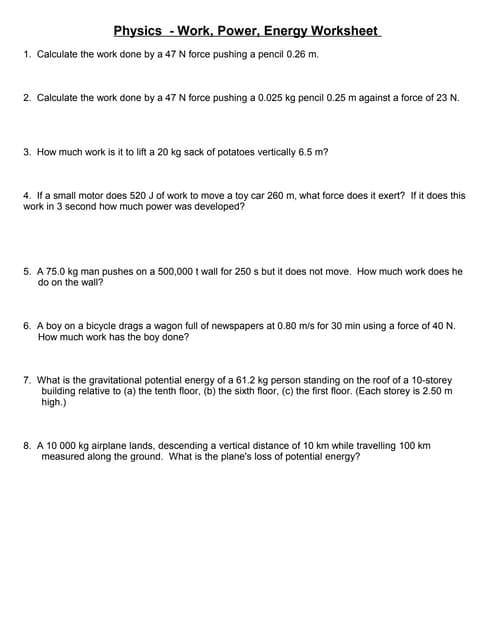 calculating momentum worksheet