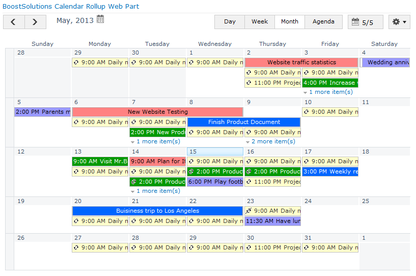 Do you color code my projects on the calendar? « Brightpod Support ...