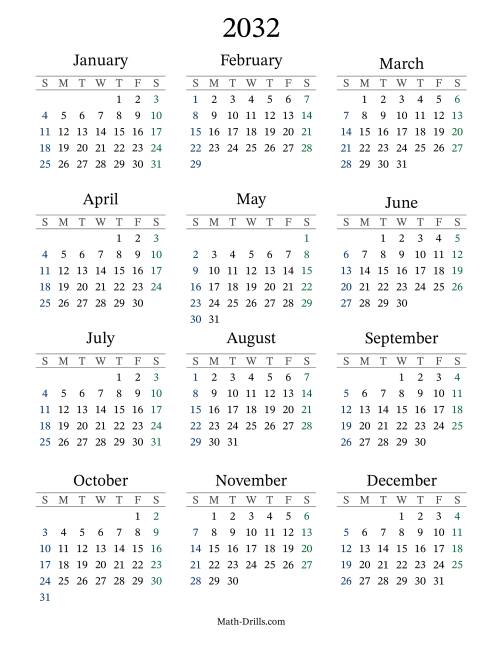 calendar math printables