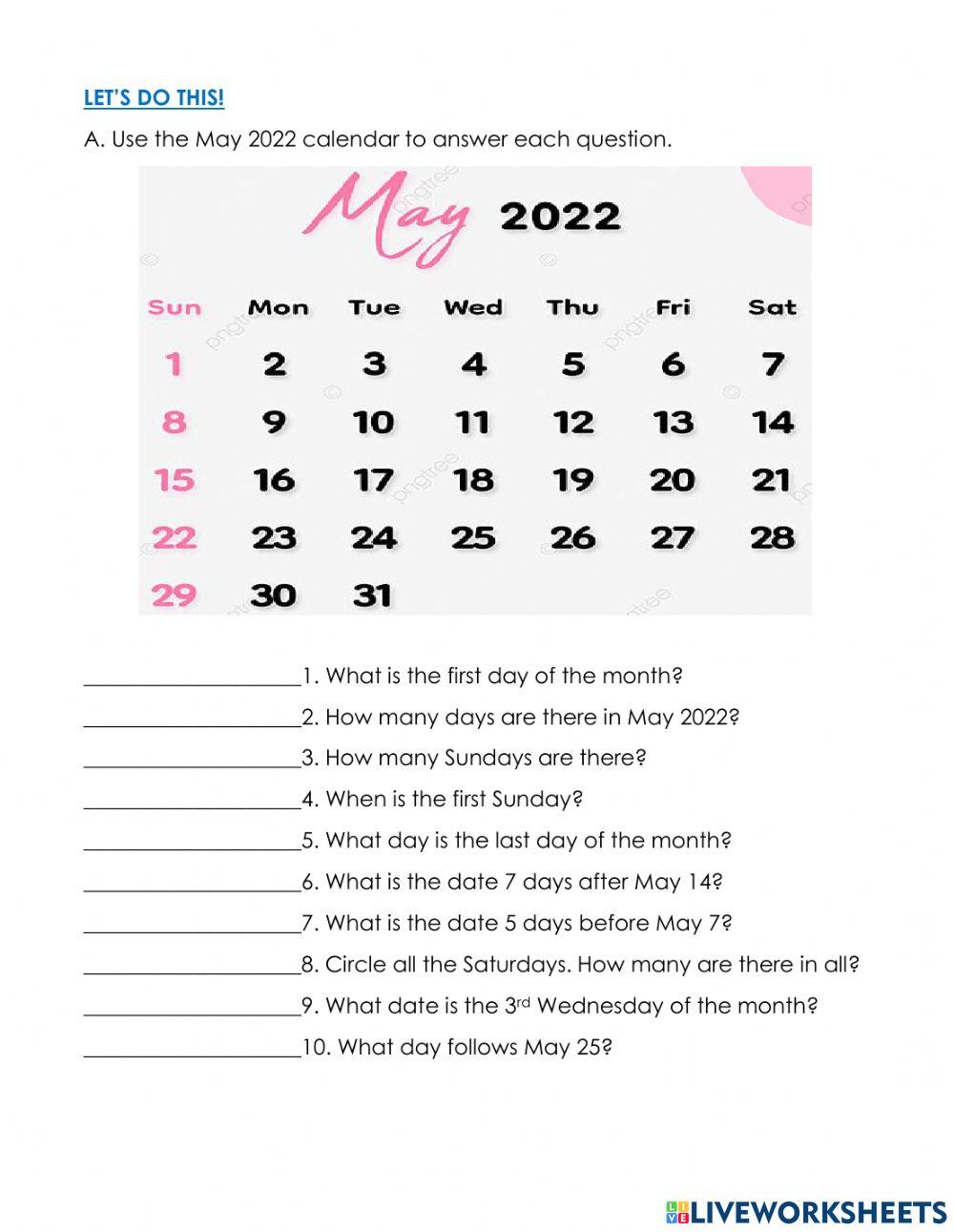 Free Calendar Worksheet Grade 1 Download Free Calendar Worksheet Grade Free Calendar Worksheet Grade 1 Download Free Calendar Worksheet Grade