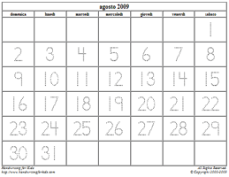 Cute Kindergarten Calendar Printables and Toppers