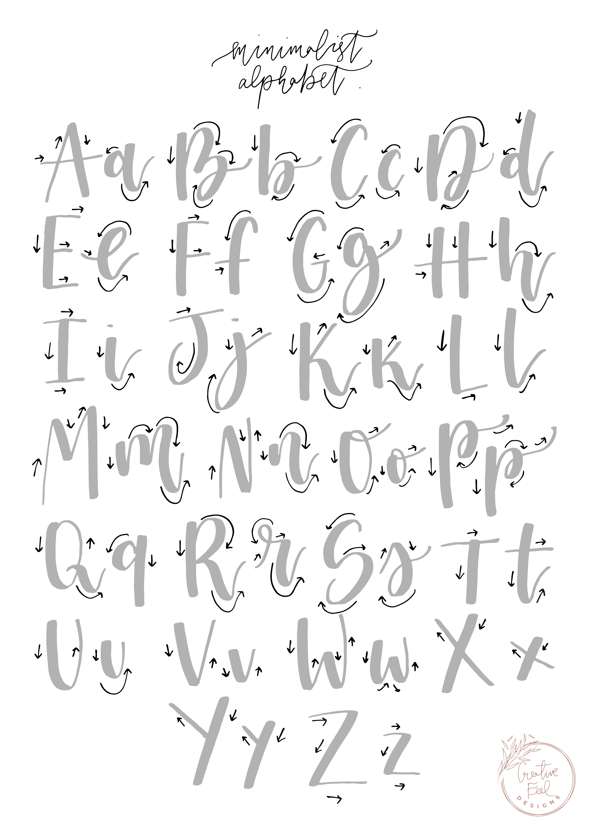 Free Brush Lettering Practice Sheets Lowercase Alphabet Worksheets Free Brush Lettering Practice Sheets Lowercase Alphabet Worksheets