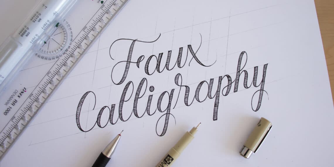 calligraphy alphabet worksheet