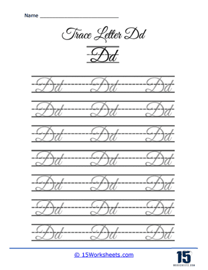Calligraphy Worksheets - 15 Worksheets Library