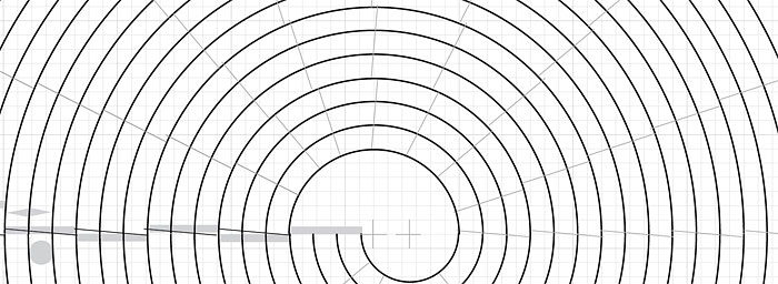 Spiral and Circular Spacing Guides | Steve Hustings Calligraphy