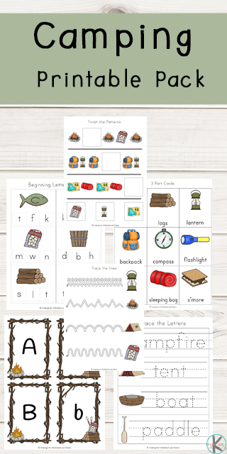 FREE Camping Worksheets