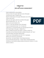 can you follow directions worksheet