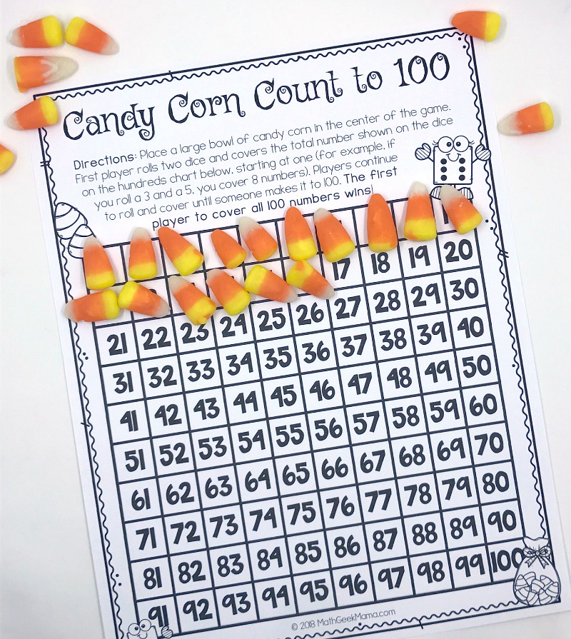 Candy Corn Math: Hands On Activities {With FREE Printables ...