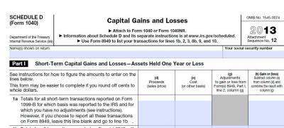 Changes to the 1040 Schedule D Will Make the 2014 Filing Season a ...