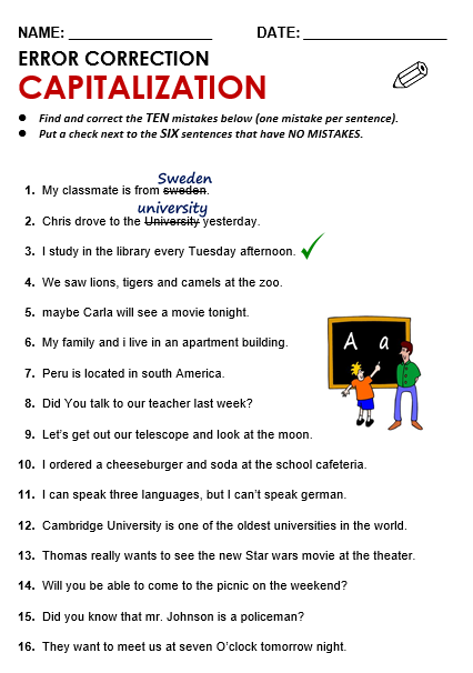 Capitalization - All Things Grammar