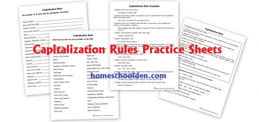capitalization rules Archives - Homeschool Den
