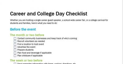 career scavenger hunt worksheet