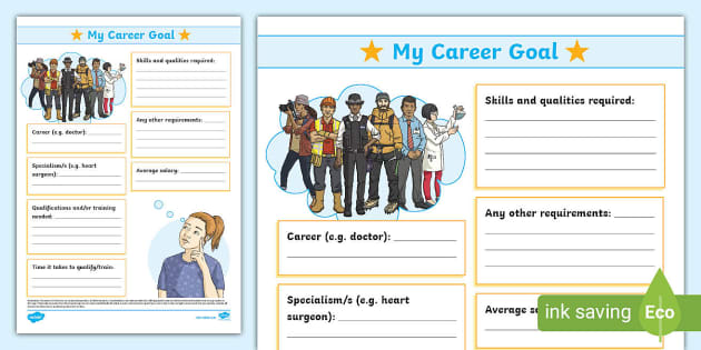 Career Fact File Template (teacher made) - Twinkl