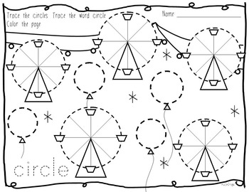 carnival worksheet
