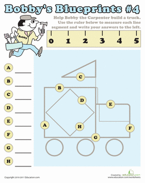 Bobbys Blueprints #4 | Worksheet 