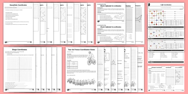 Cartesian Plane Worksheet | Plotting coordinates | Twinkl NZ