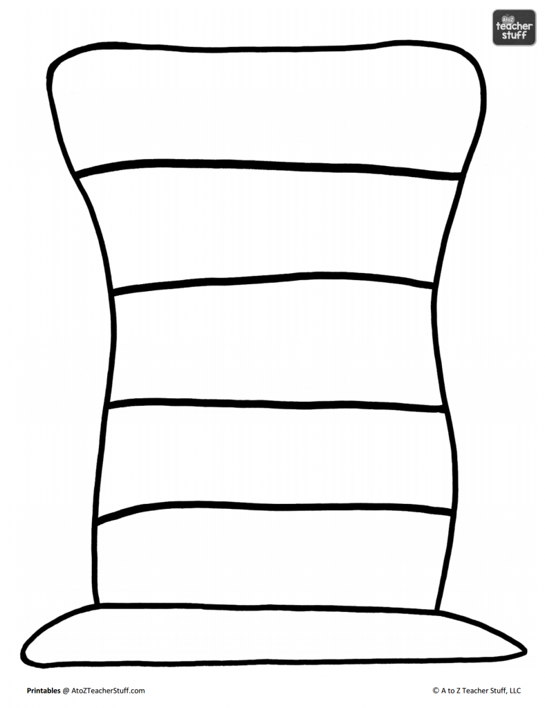 cat in the hat worksheet for preschoolers