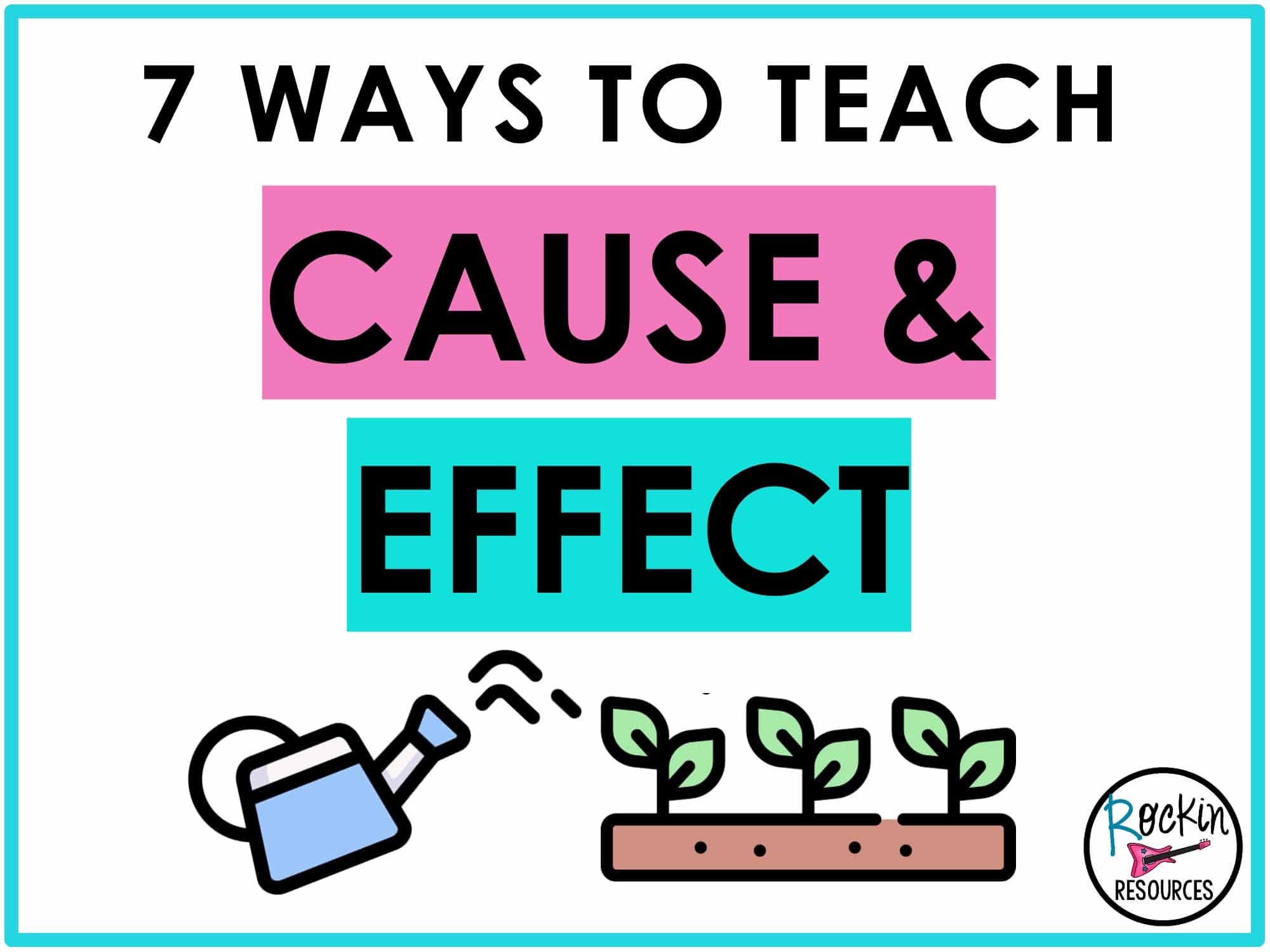 cause and effect worksheet for middle school