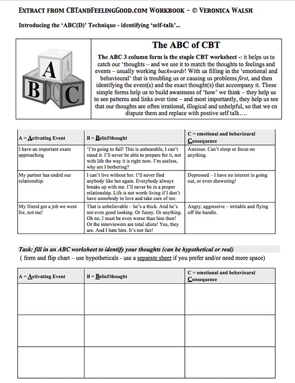 Whats your opinion on therapists using worksheets? - Quora