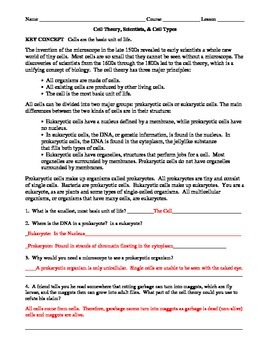 cell and their organelles worksheet