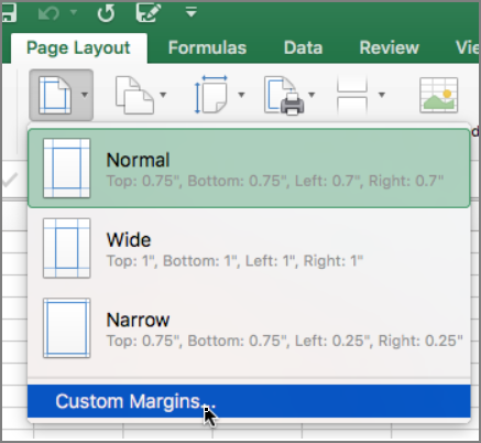 Set page margins - Microsoft Support