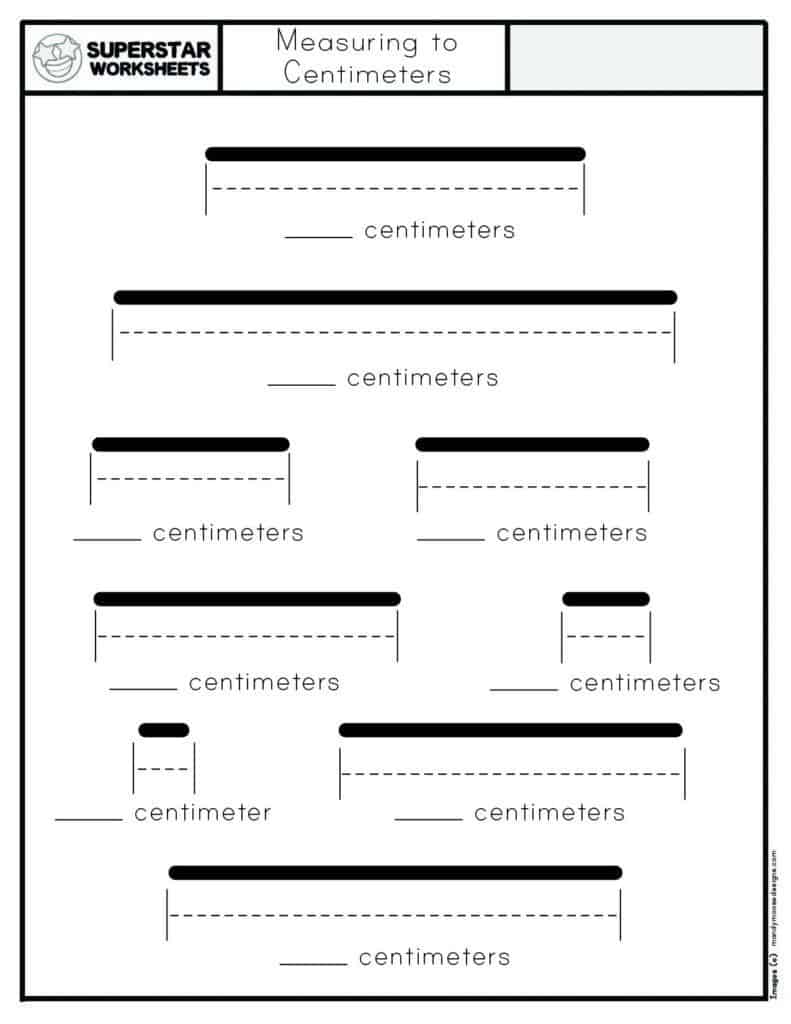 Kindergarten Measurement Worksheets -Worksheets Library