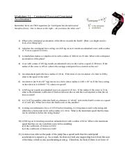 Phys.-Centri. Force WkSh-Stu Cpy - Worksheet 5.1 Centripetal Force ...