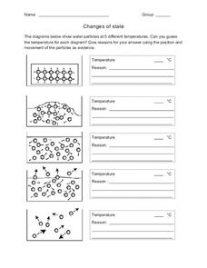 change of state worksheet answers
