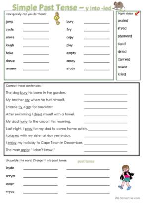 change y to i worksheet
