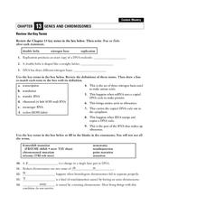 chapter 11 dna and genes worksheet answers