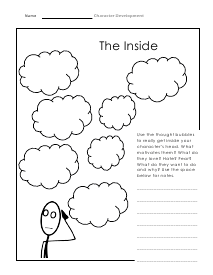 Character Development Worksheets