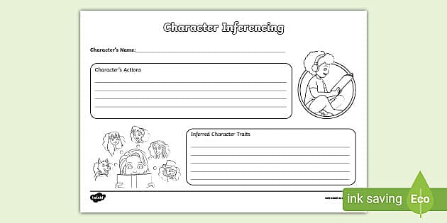 Character Inference Reading Comprehension Activity - Twinkl