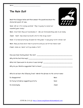 character point of view worksheet