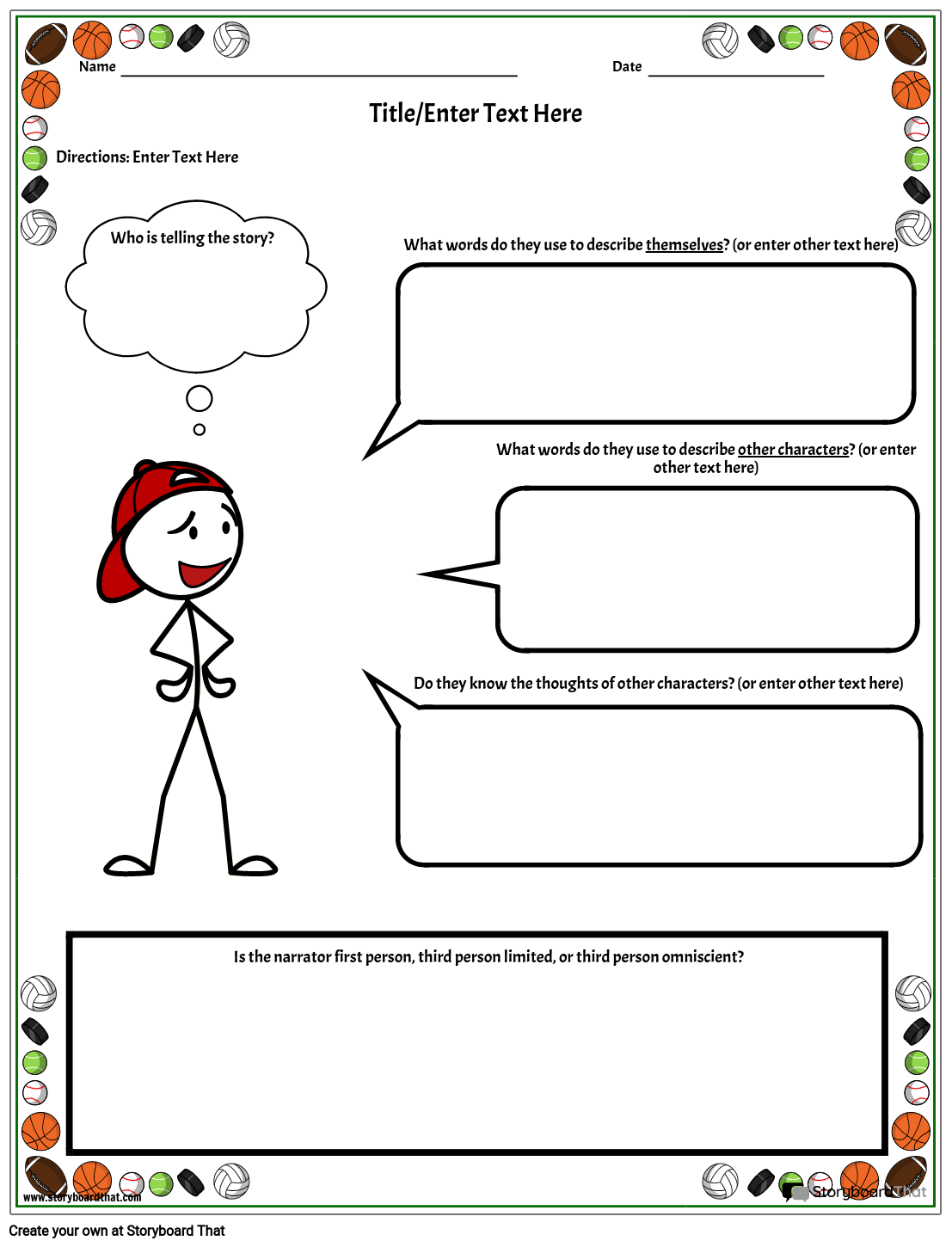 Point of View Worksheets — Point of View in Literature - Worksheets Library