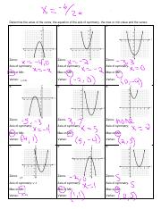 Kami Export - Kylie Green - Parts of a Parabola Practice.pdf ...