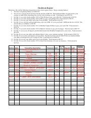 Brian Agyei - checkbook register.pdf - Checkbook Register ...