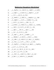 chemfiesta worksheet answers