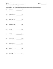 Chemistry Practice Problems: Compound Unit Conversions - Get ...